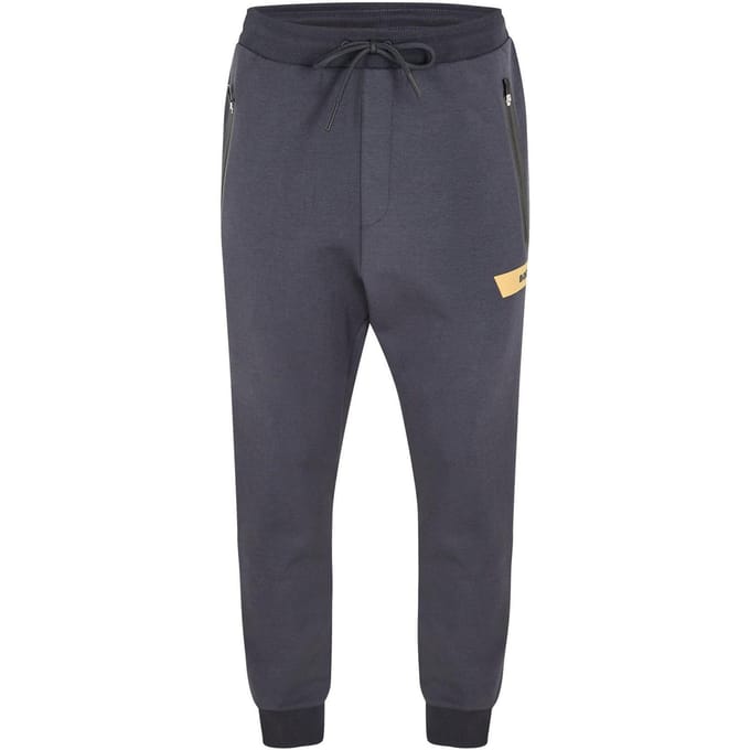 Boss Hadiko-joggingbroek met logo voor heren (Donkerblauw)