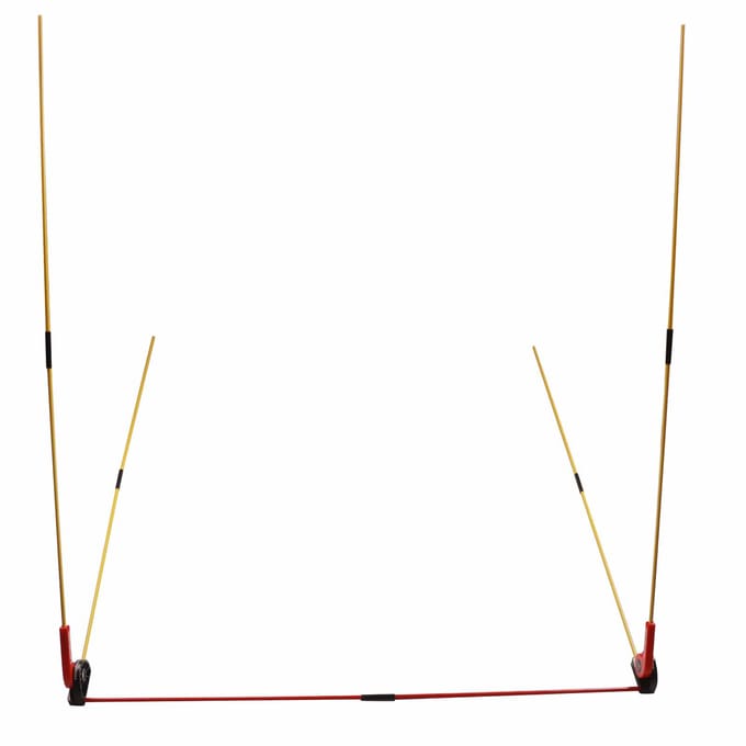 Opvouwbare Golf Swing Corrector Verstelbare Hoek Duurzame Golf Swing Trainingsuitrusting white