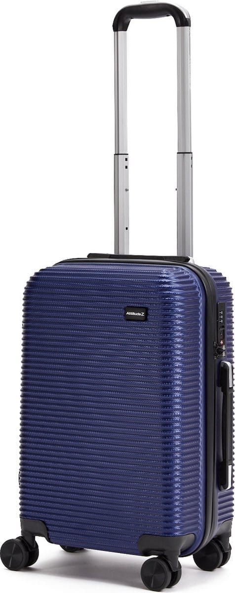 AttitudeZ Air-Z Handbagage Koffer Blauw 55cm - TSA-slot
