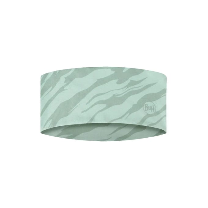 BUFF® CoolNet UV® Wide Headband ACES SEAGROVE GREEN - Hoofdband