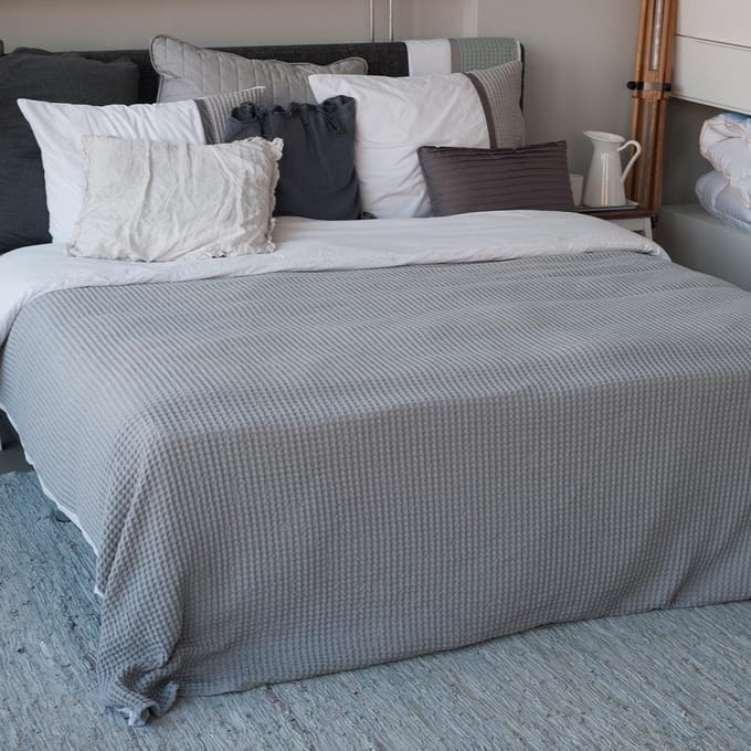 Luxe bedspreien - Bari - Wit - 260x260