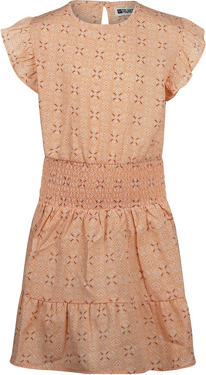 No Way Monday Meisjes Jurk - Peach