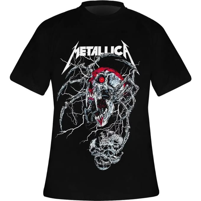 Metallica - Spider Dead Heren T-shirt - XL - Zwart