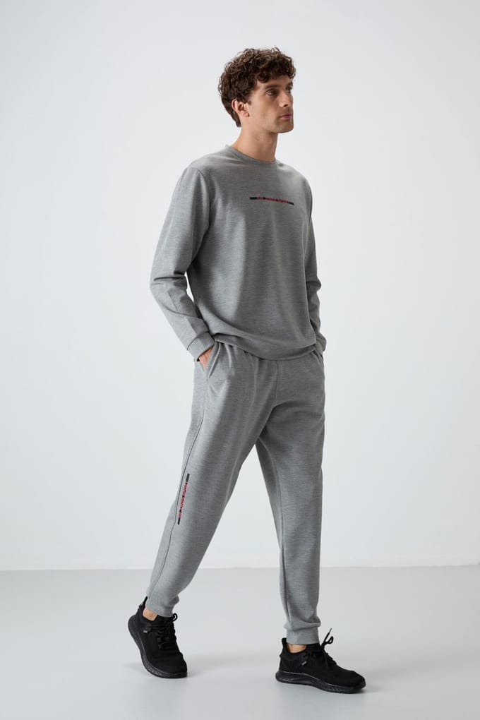 Heren Ribbels Trui en Broek Set