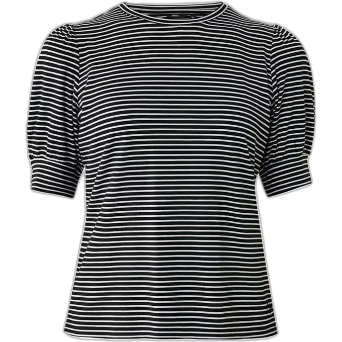 Gestreept Gewatteerd T-shirt Dames Mexx Pansy