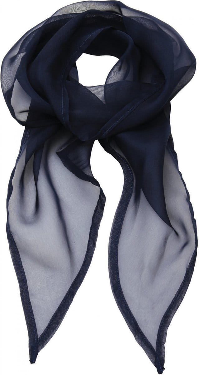 Premier Ladies Chiffon Scarf PR740 - Navy - One size