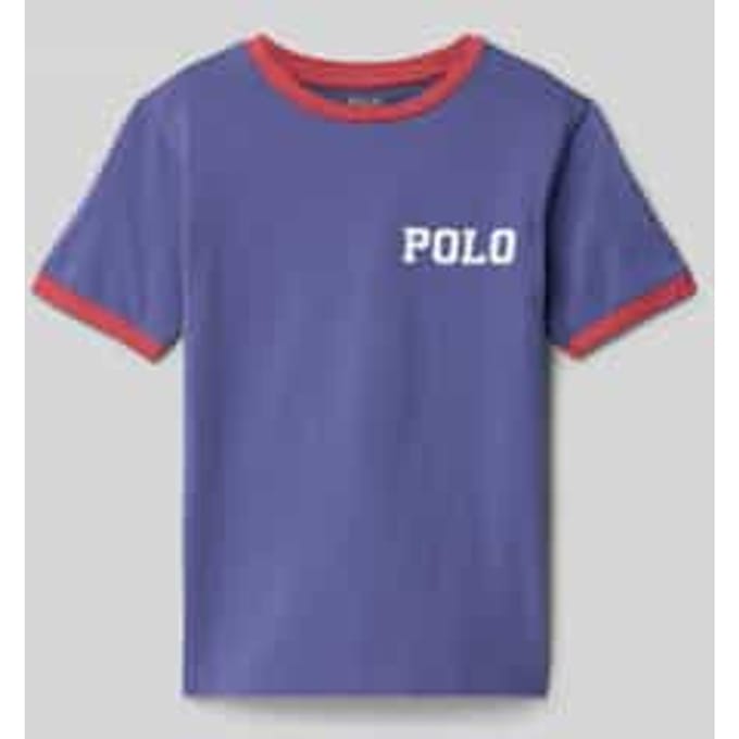 T-shirt met labelstitching