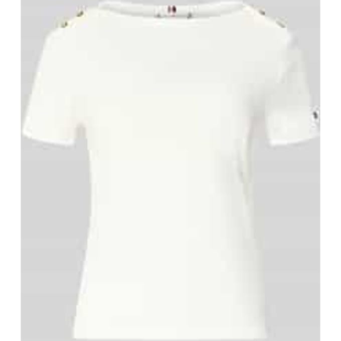 Slim Fit T-shirt van puur katoen