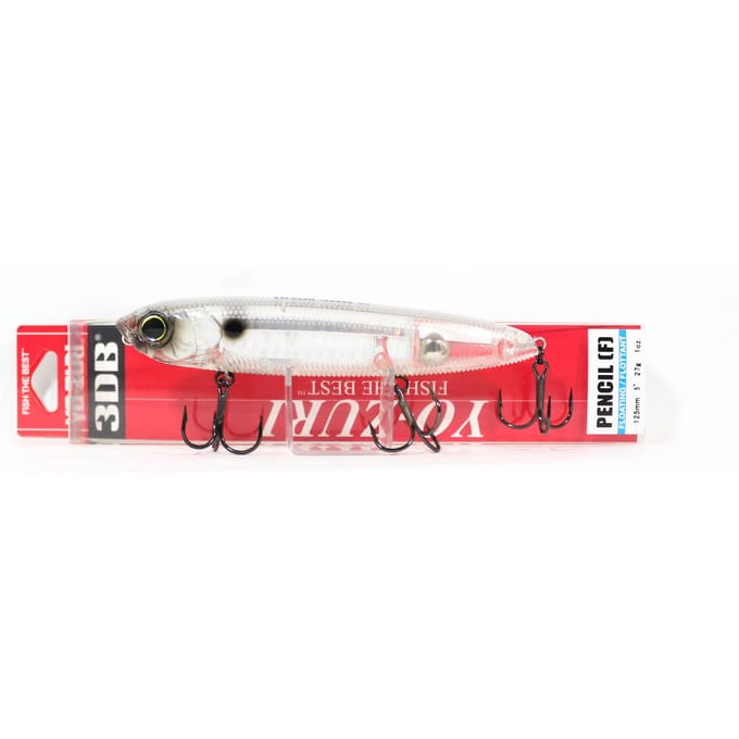 Yo Zuri Duel 3DB Pencil 125 mm Drijvend Kunstaas R1347-PGSH (8659) red