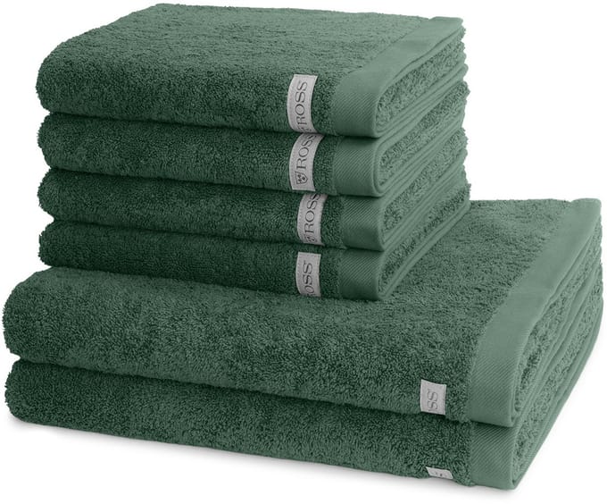 Ross Sonstiges 4 X handdoek 2 X douchehanddoek - Handdoekset Sinfonie