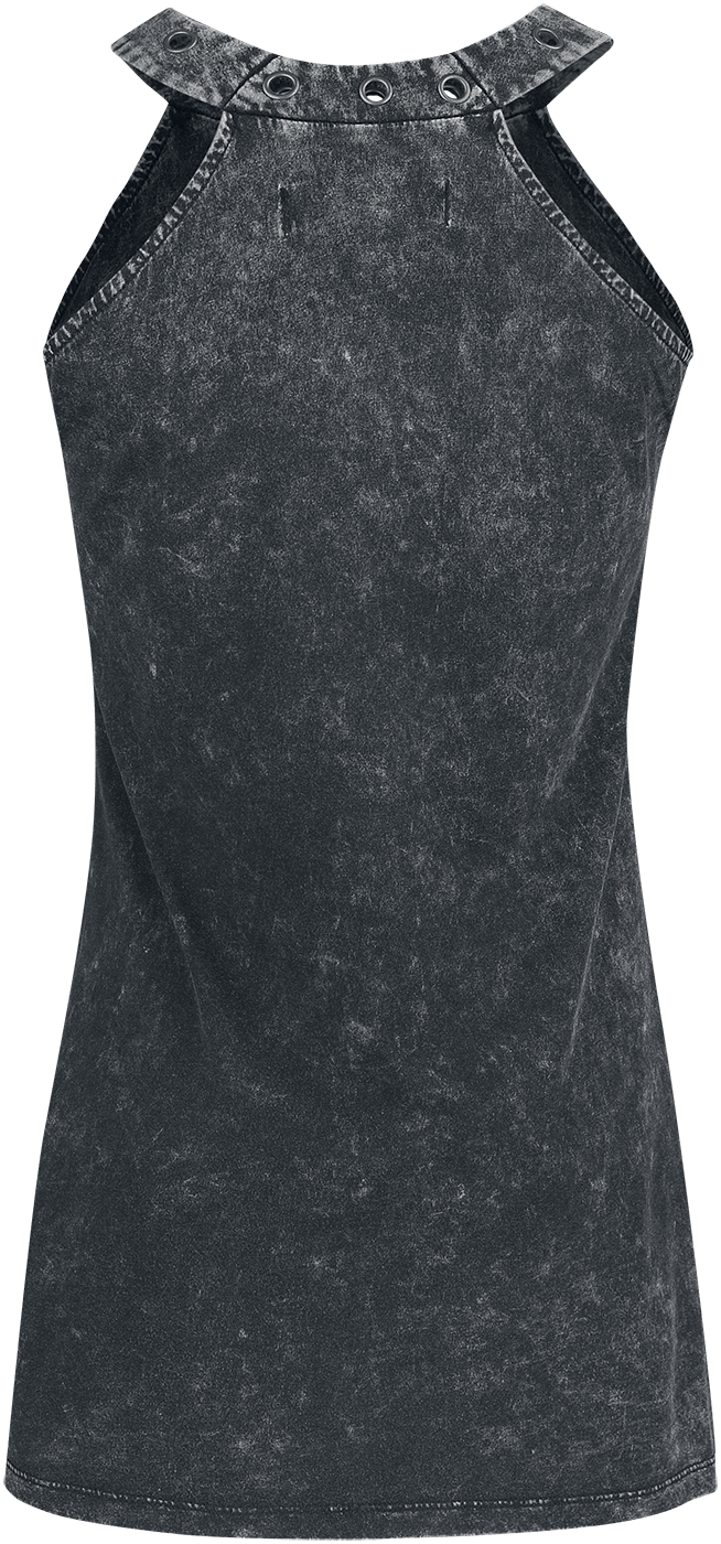 Rammstein Mini-jurk - S tot 3XL - voor Vrouwen - donkergrijs