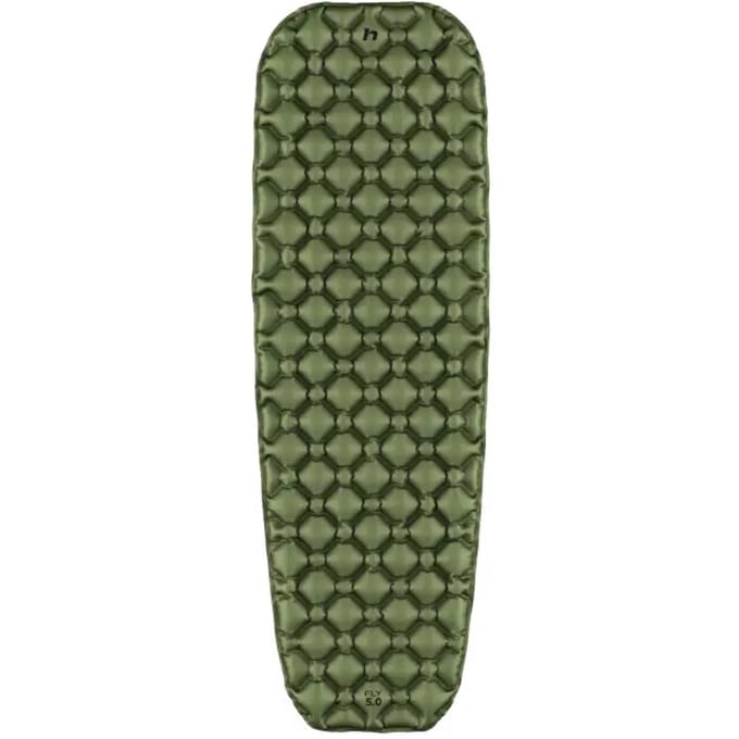 Hannah opblaasbare slaapmat Fly 5.0 Garden Green II - Groen