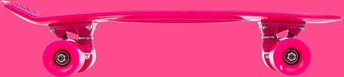 Penny Board 22 Staple Pink
