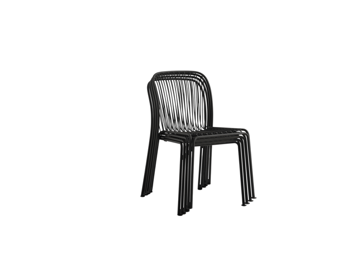 &Tradition Thorvald outdoor stoel SC94 - warm black
