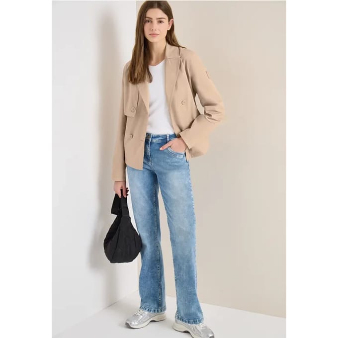 Korte trenchcoat