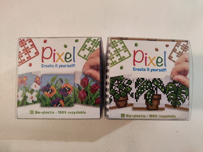 PIXELHOBBY PIXEL SET 2 KUBUS BLOEMEN/PLANTEN
