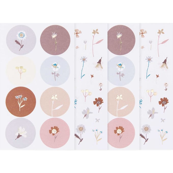 Sticker "Gedroogde bloemen"