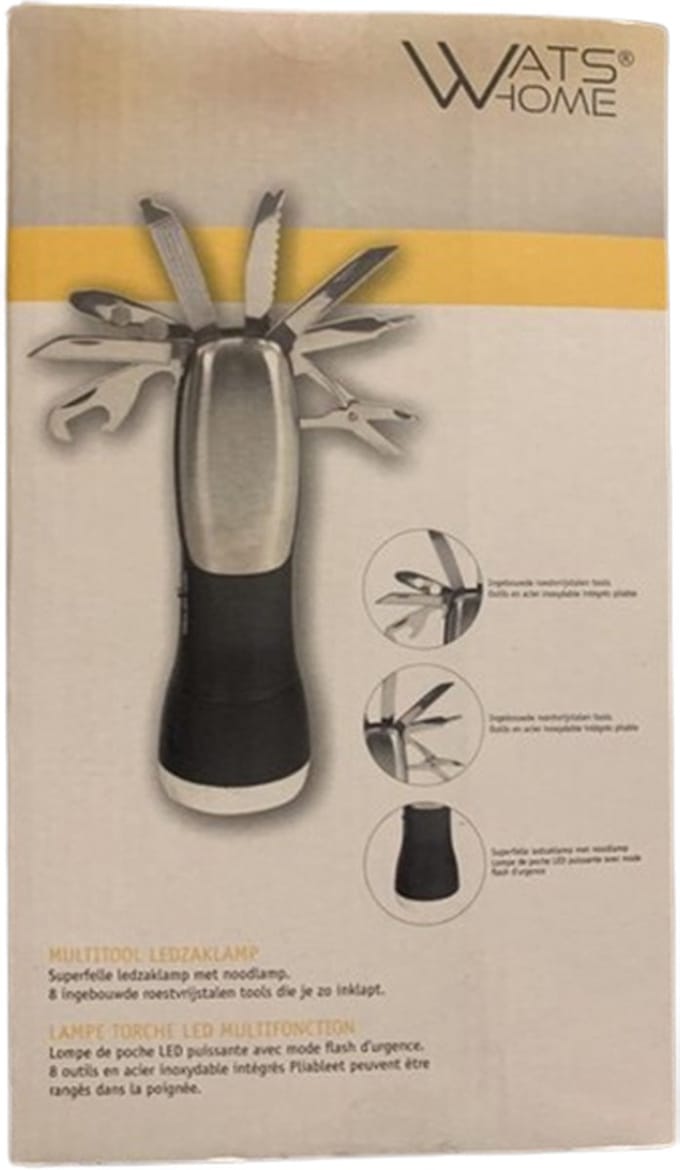 Wats home multitool led zaklamp