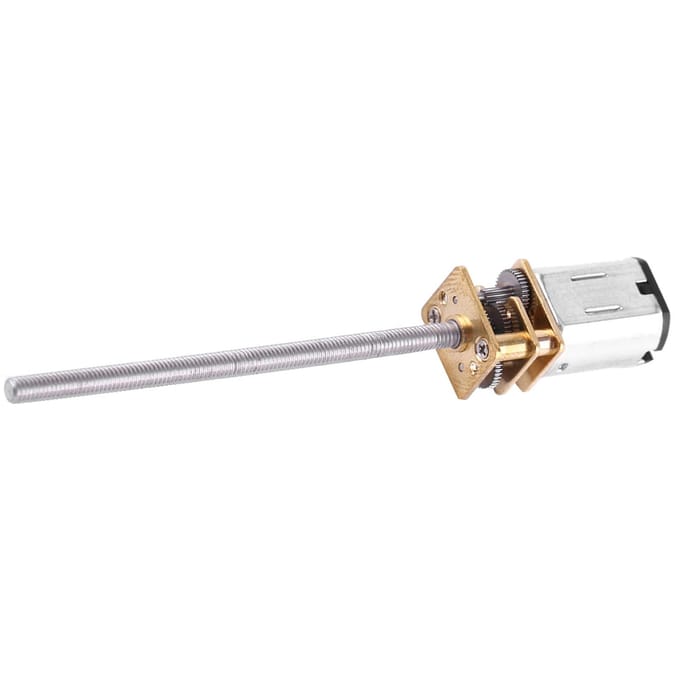 Motor met vertraging met lange M3*55MM schroefdraad uitgaande as (60 toeren per minuut)