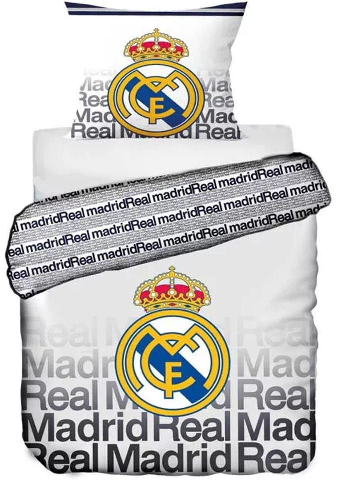 Real Madrid dekbedovertrek Elite Style 140 x 200 cm - 70 x 90 cm - katoen