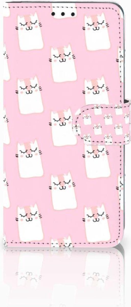 Huawei P30 Pro Telefoonhoesje met Pasjes Sleeping Cats