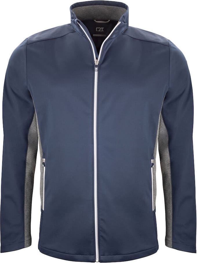 Cutter & Buck Navigate Softshell Jacket Heren 351458 - Dark Navy - L