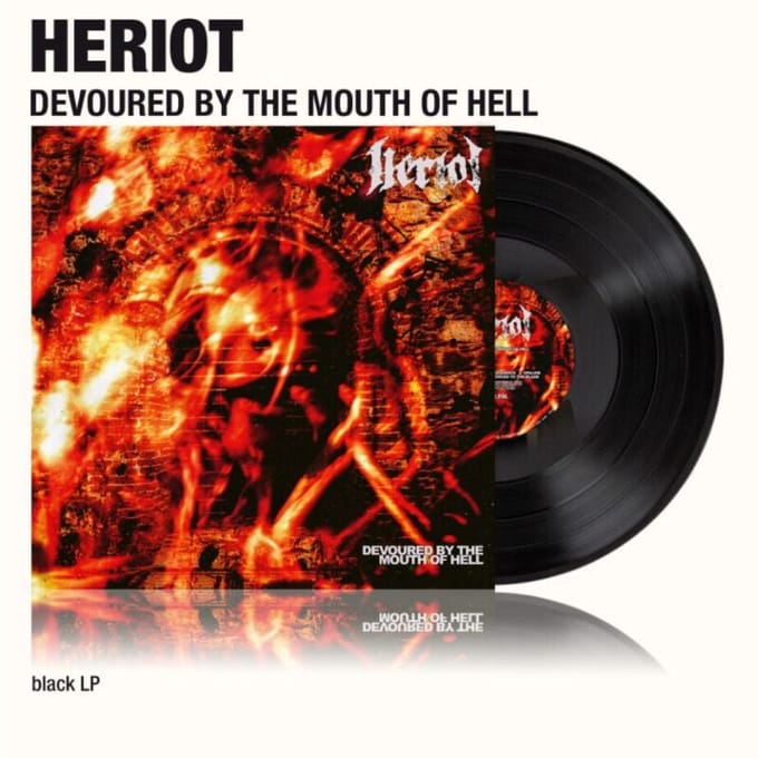 Heriot LP - Devoured by the mouth of hell - voor Geen - standaard
