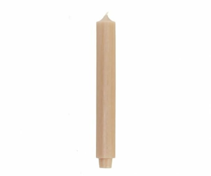 Rustik Lys – Dinerkaars 2,6 × 18,5 cm “Iced Apricot”