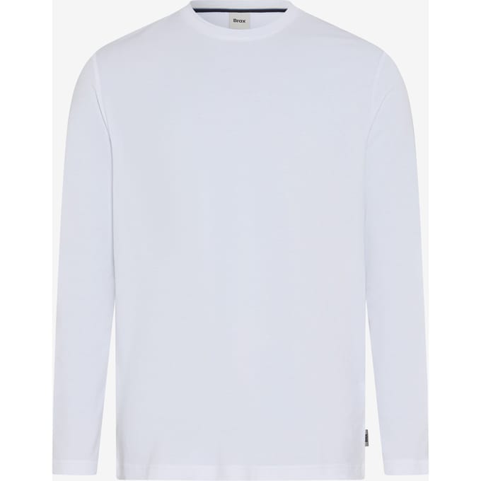 Brax Heren Shirt  Style TIMON white, wit, maat XS