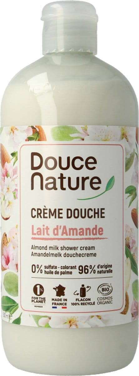 Douce Nature Douchecreme amandelmelk 500 Milliliter