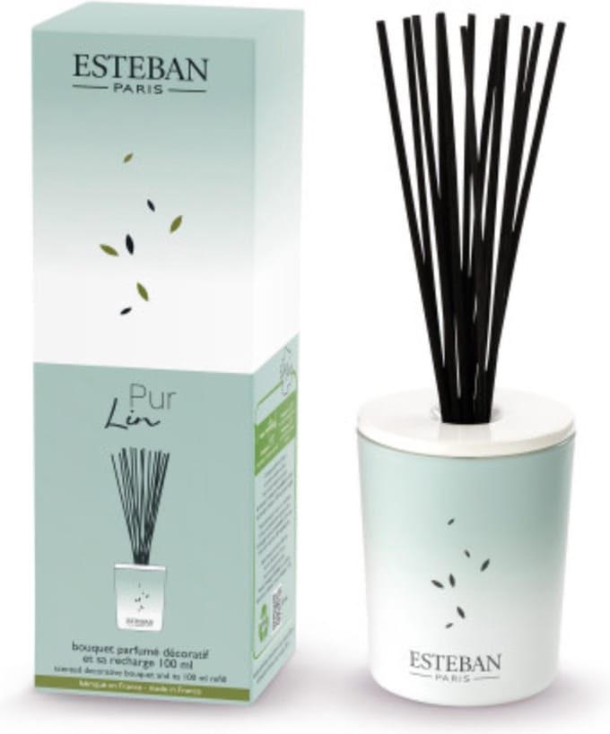 Esteban Classic Pur Lin Geurstokjes Decoratief - 100 ml