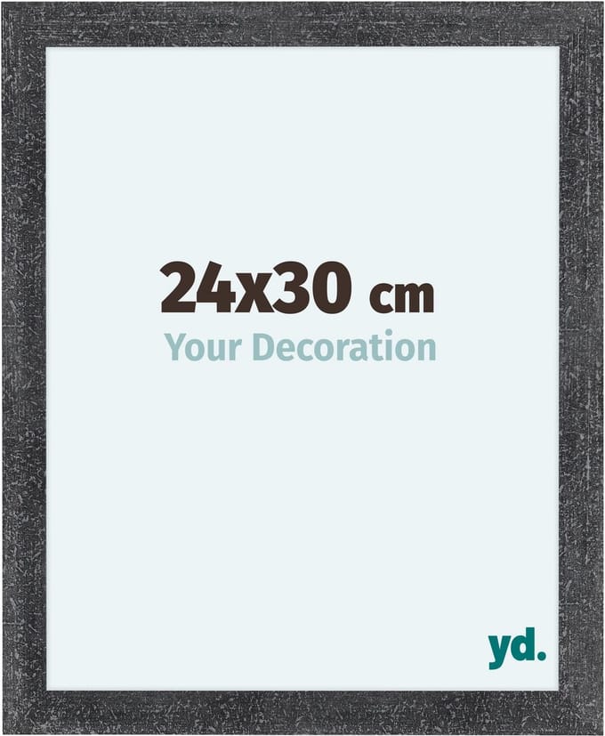 Your Decoration - Fotolijst 24x30 cm - MDF - Grijs Geveegd - Como