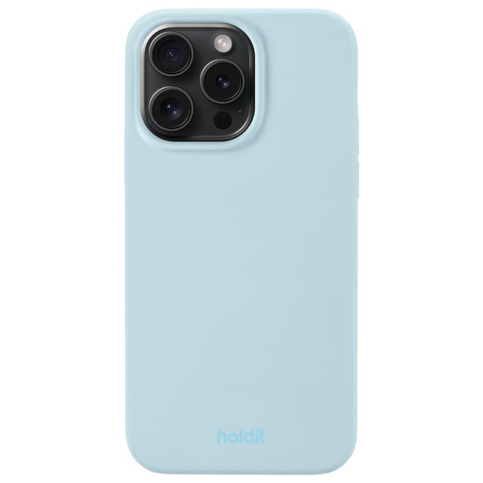 Phone case silicone Mineral Blue iPhone 15 Pro Max