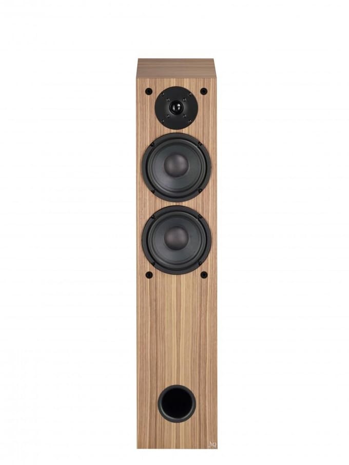 Acoustique Quality WEGA 53 - Colonne de sol, ensemble de colonnes deux voies d'une puissance de 200W / NOYER , Acoustique Quality marron