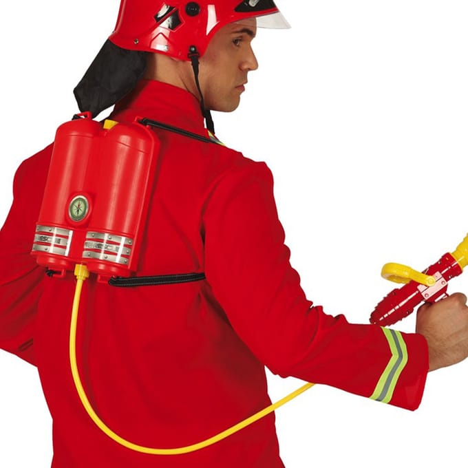 Fiestas Guirca - Brandweer water pomp