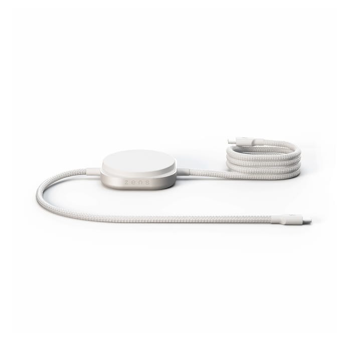ZENS Inductie lader 15 W ZECC05W ZECC05W/00 Uitgangen Qi-standaard, Apple MagSafe, USB-C Wit