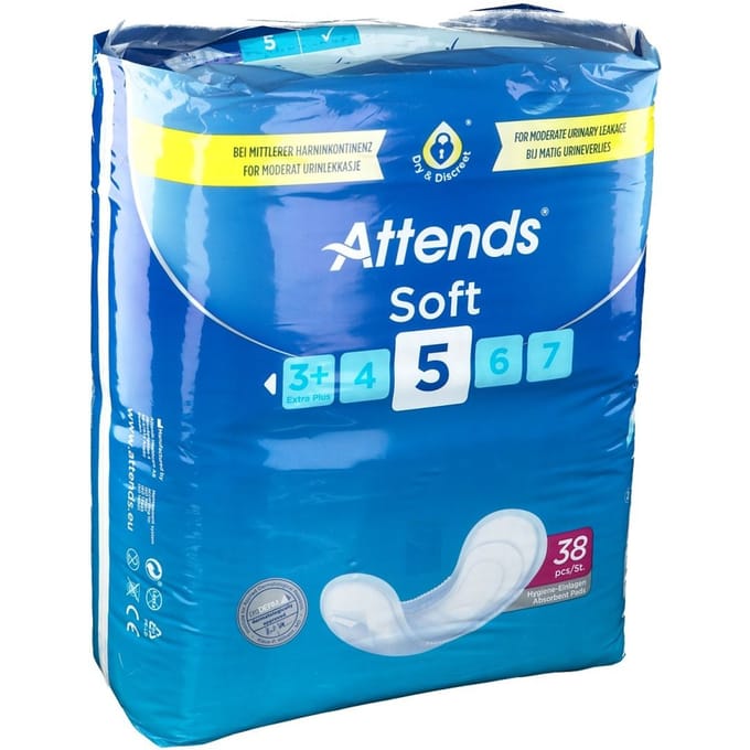 Attends Soft 5 Inleg Anatom. 1x38