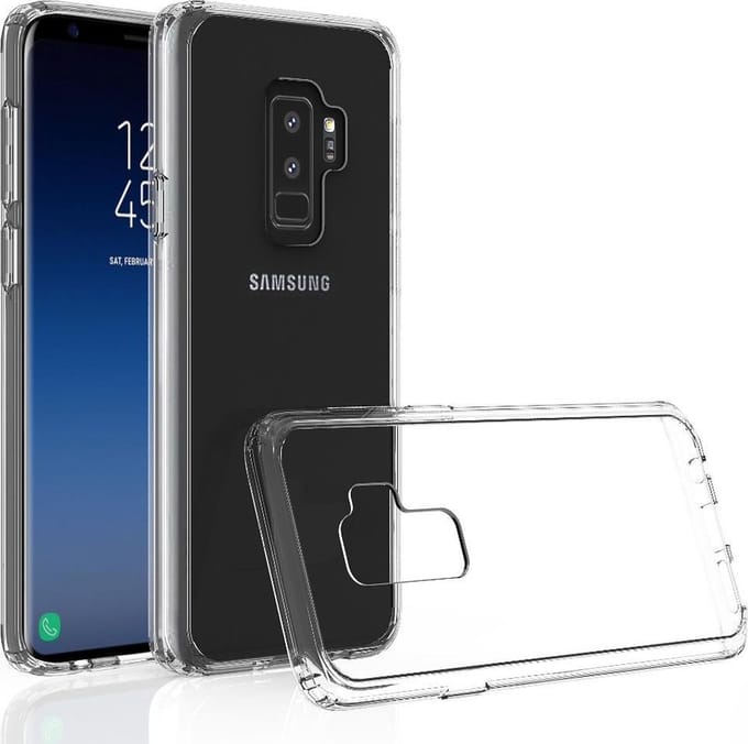 BMAX TPU hard case hoesje geschikt voor Samsung Galaxy S9 Plus / Hard cover - Transparant
