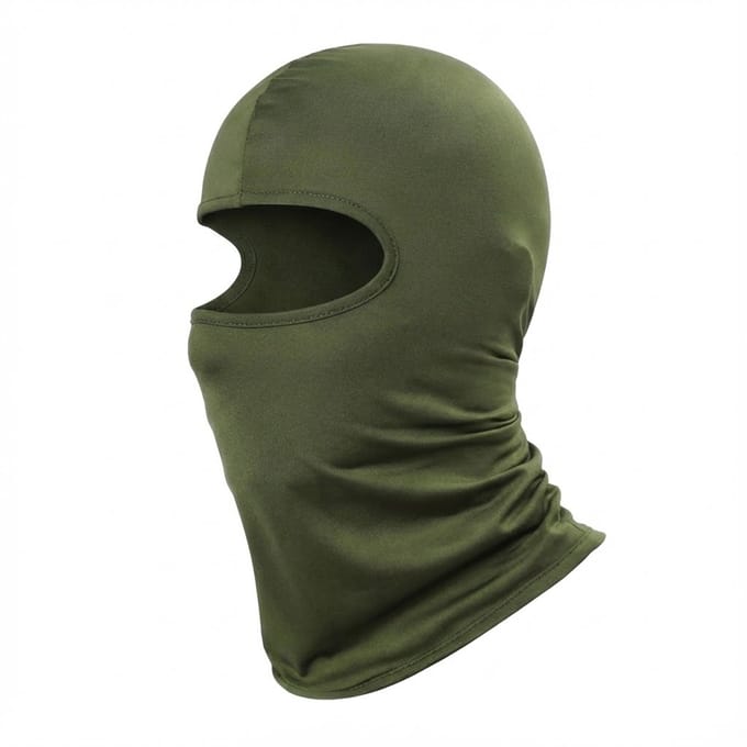 Somstyle Helmmuts - Balaclava - Motor / Scooter Bivakmuts - Donkergroen