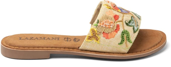 Lazamani - Evi Dames Slippers Multi - Maat 37