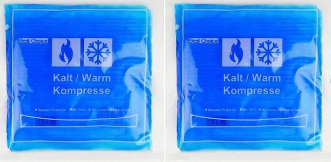 Cold/Hotpack - 14 x 13 cm - voordeelset - 2 stuks!