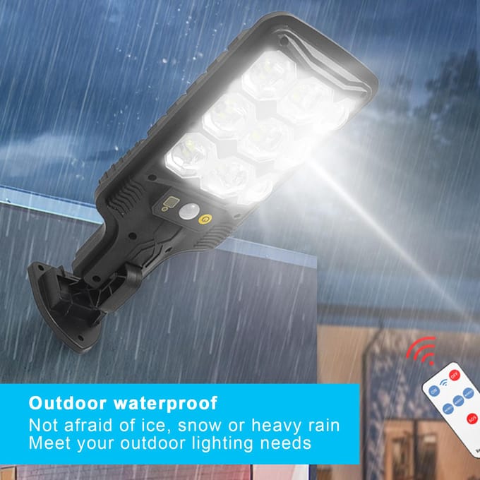 Superheldere Solar Straatverlichting PIR Bewegingssensor Lampen Buitenplaatsverlichting Zonne-energie 1PCS COB