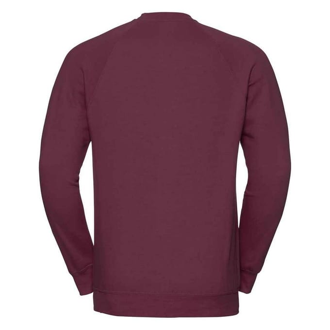 Russell Heren Spotshield Raglan Sweatshirt (Bourgondië)