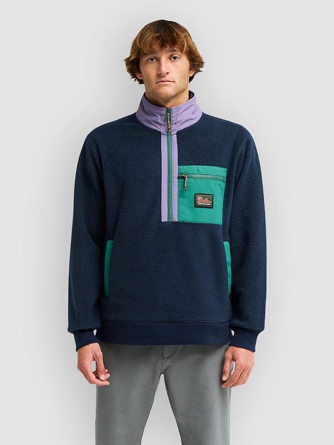 Billabong Boundary Shore Half-Zip Fleece Trui groen