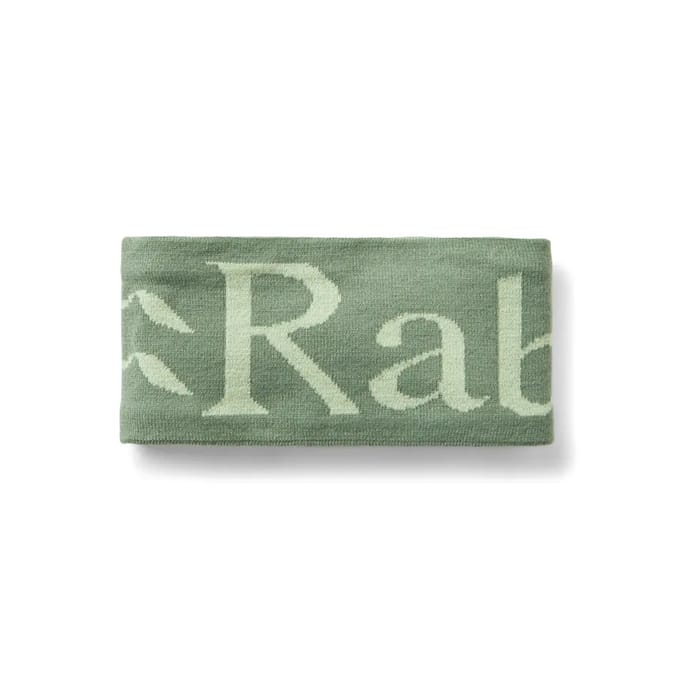 Gebreide hoofdband met logo Rab