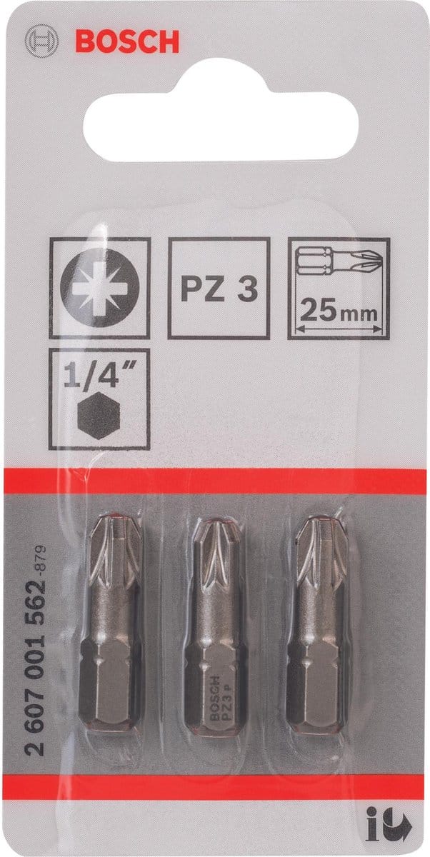 Bosch - XH-TORS/PZ3 - 3 stuks