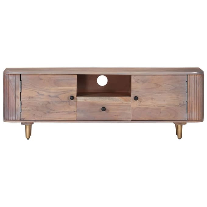 vidaXL - Tv-meubel - 118x30x40 - cm - massief - acaciahout