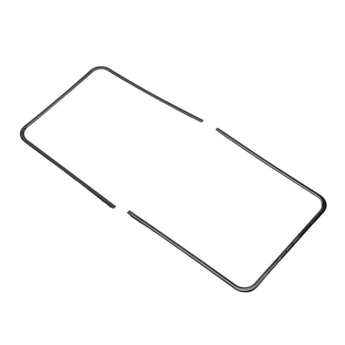 LCD Scherm Middenframe Bezel Telefoonscherm Vervangingsframe Plastic met Gereedschap voor Galaxy Z Flip 5 gray