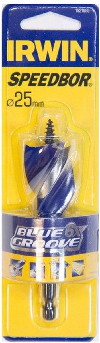 Irwin Blue Groove 6X 25 mm x 4 - 1921995