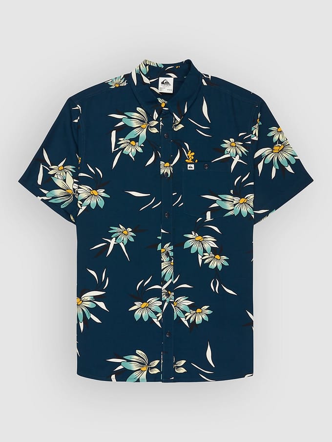 Quiksilver Coastal Floral Shirt blauw